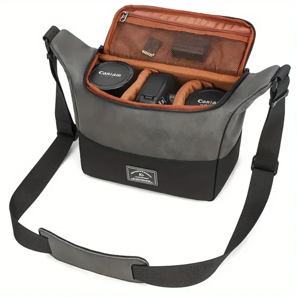 051f831d-9456-403d-8d84-7b2c75064c87 Stylish PU Camera Bag for Men