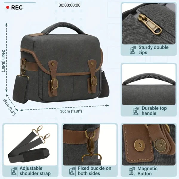 07043b36-bc77-4127-b1c8-5567d2f4c878 NUBILY Camera Bag