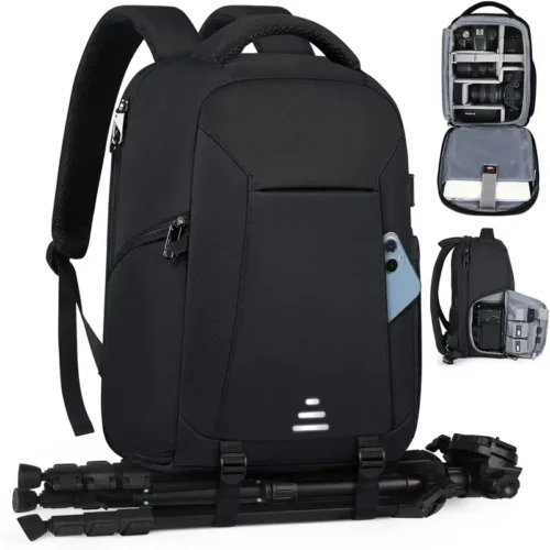 13f37d77-99df-4ffc-b8f4-92e73ebc37d3 Lubardy Camera Backpack