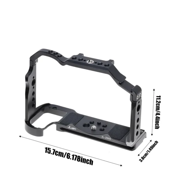 1bd1e05d-5bf4-4446-b24d-56f579edf0d3 JLWIN Nikon Z6III Aluminum Camera Cage