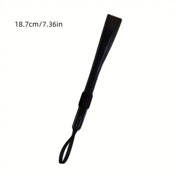 2abc7e04-2baa-4b3e-8285-78632ed58948 Faux Leather Wristband Camera Strap