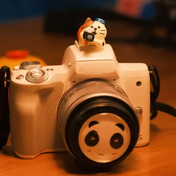 458b7a61-1e49-4622-adf4-848e8c8ccf0c Cute Cat Cartoon Camera Hot Shoe Cover