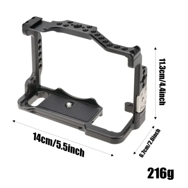 53f6e14b-7057-4420-8595-0aaeed55d72d JLwin Alloy Aluminum Camera Cage Stabilizer