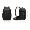 Large Black Photography Backpack