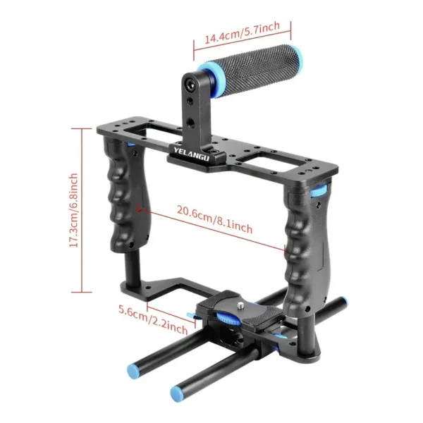 8e1cedae-fec4-4e17-81c6-1bb0fe516d92 YELANGU DSLR Camera Video Cage