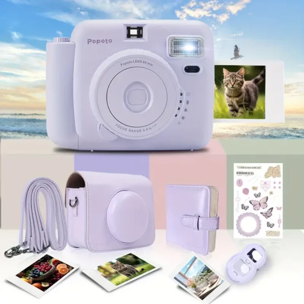 9ed09d46f859395c0b3e2f484155436e Popoto Instant Camera Gift Bundle