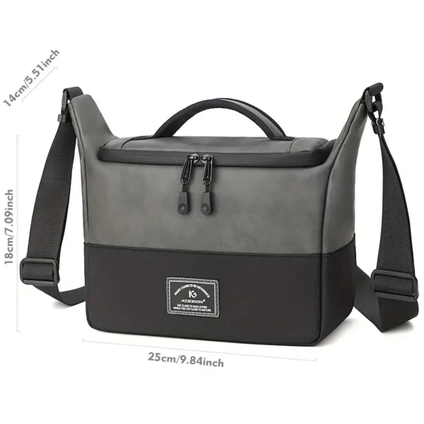 c3de3ab7-ae0a-4546-9819-a6ba4f3ec10a Stylish PU Camera Bag for Men