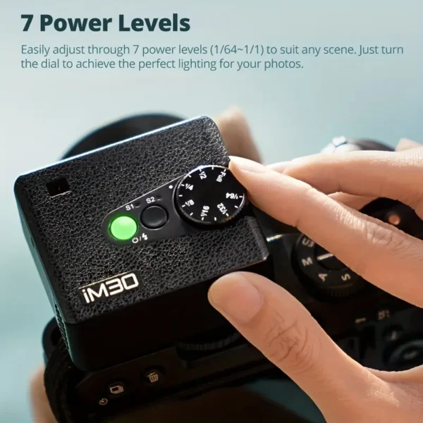 ce93a554-e7b0-4969-934d-f6d635ffb390 Godox iM30 Wireless Speedlite Flash