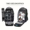 Men's Travel Professional Camera Backpack